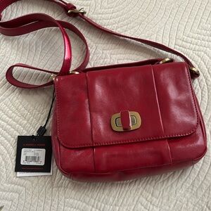 NWT red HOBO crossbody